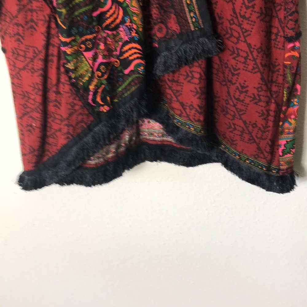 J Pret “Kurti “ colorful tunic/dress ? Beautiful detail NWT 14 (large) - Picture 6 of 9